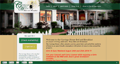 Desktop Screenshot of m.carriagehousejefferson.com